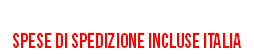 59 Euro Spese di spedizione incluse italia